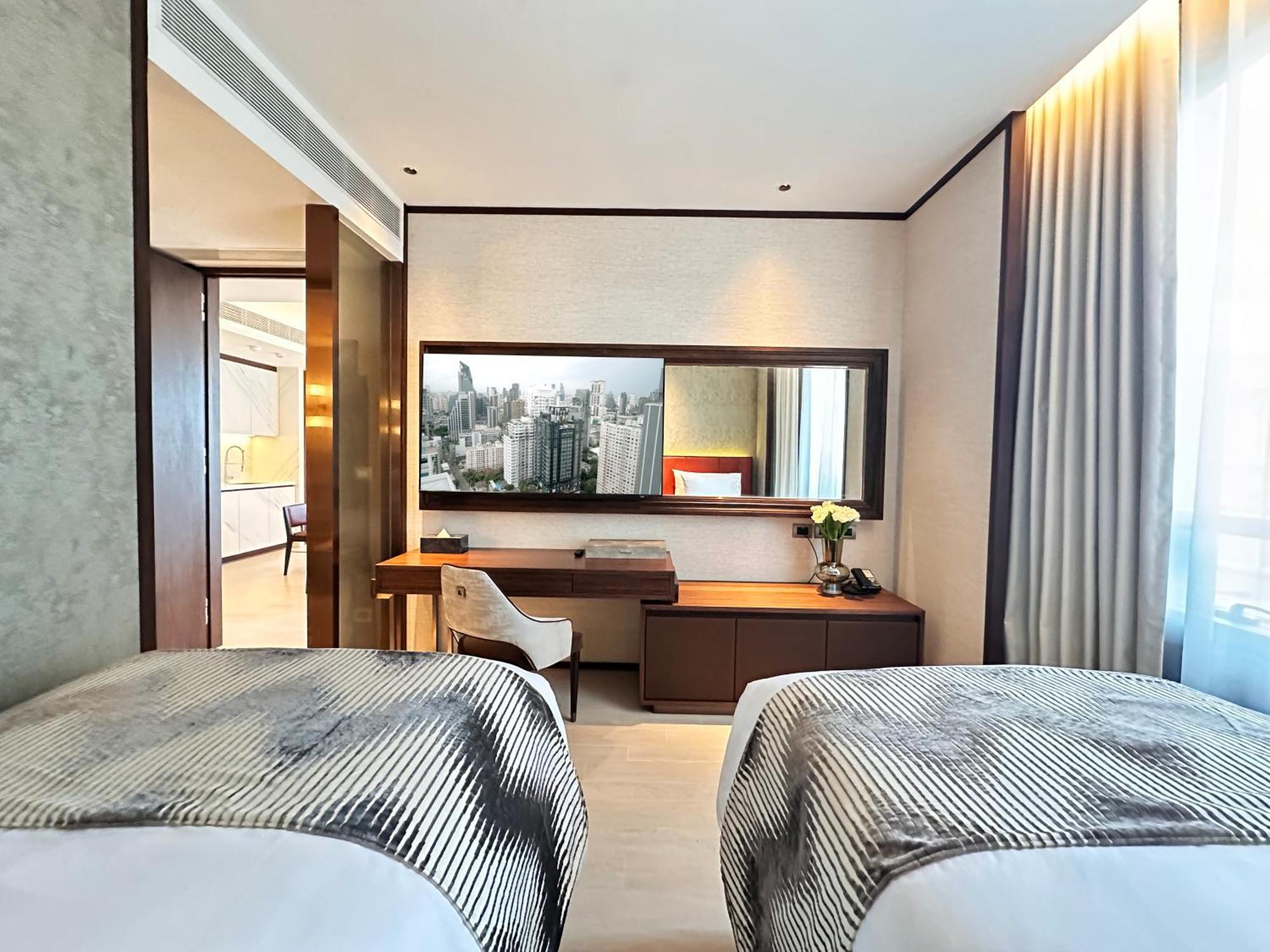 Silq Hotel & Residence, Managed By The Ascott Limited バンコク都 部屋 写真