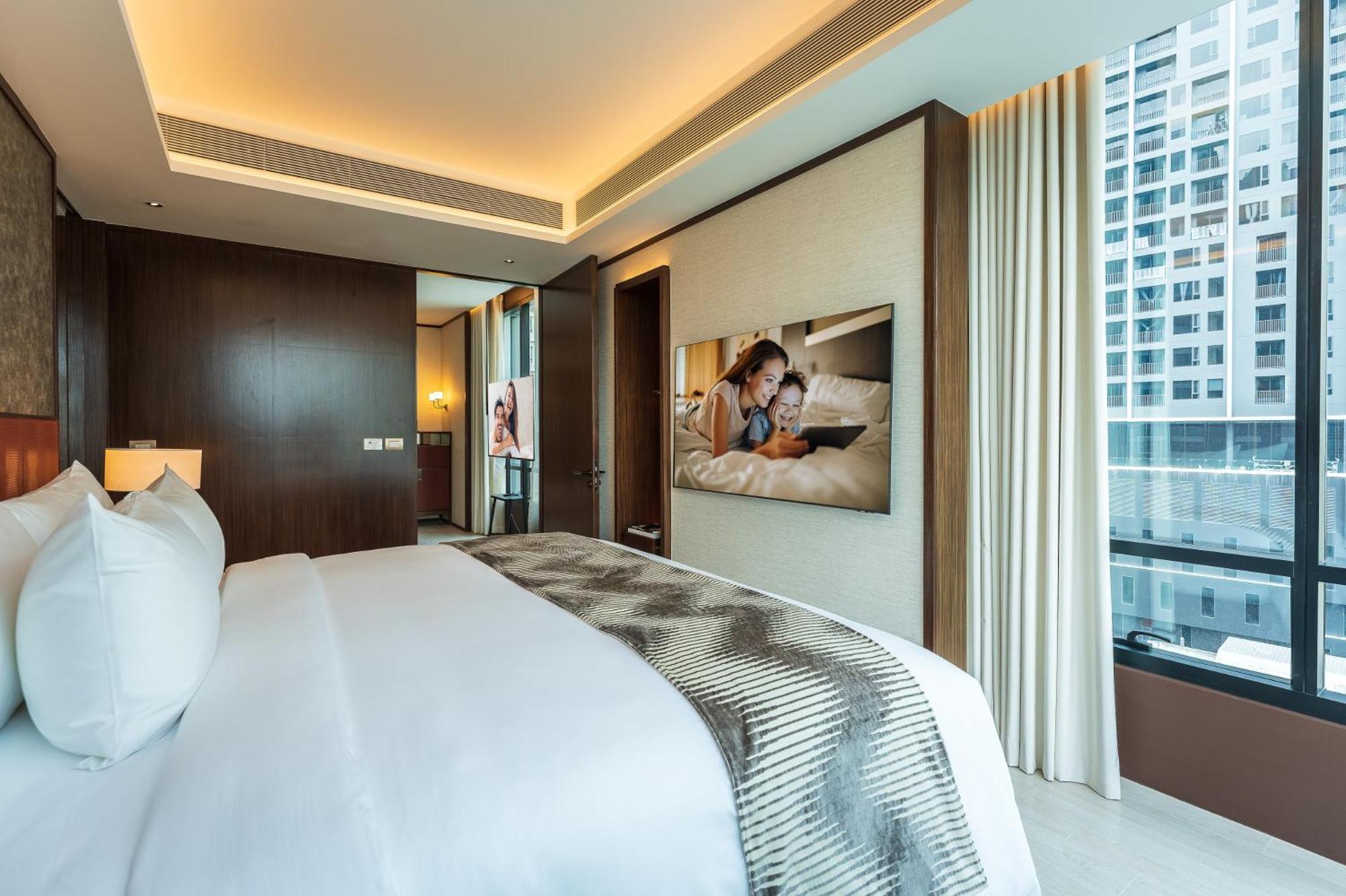 Silq Hotel & Residence, Managed By The Ascott Limited バンコク都 部屋 写真