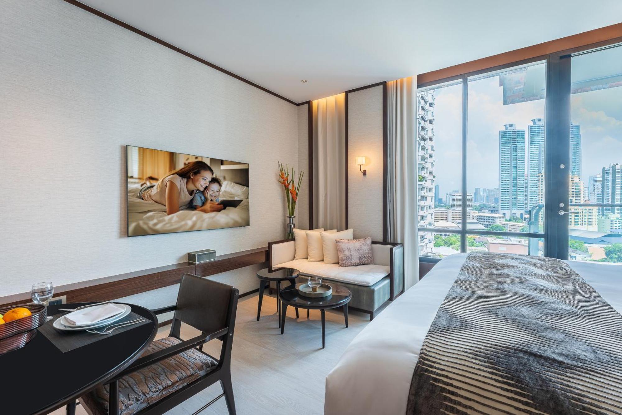 Silq Hotel & Residence, Managed By The Ascott Limited バンコク都 部屋 写真