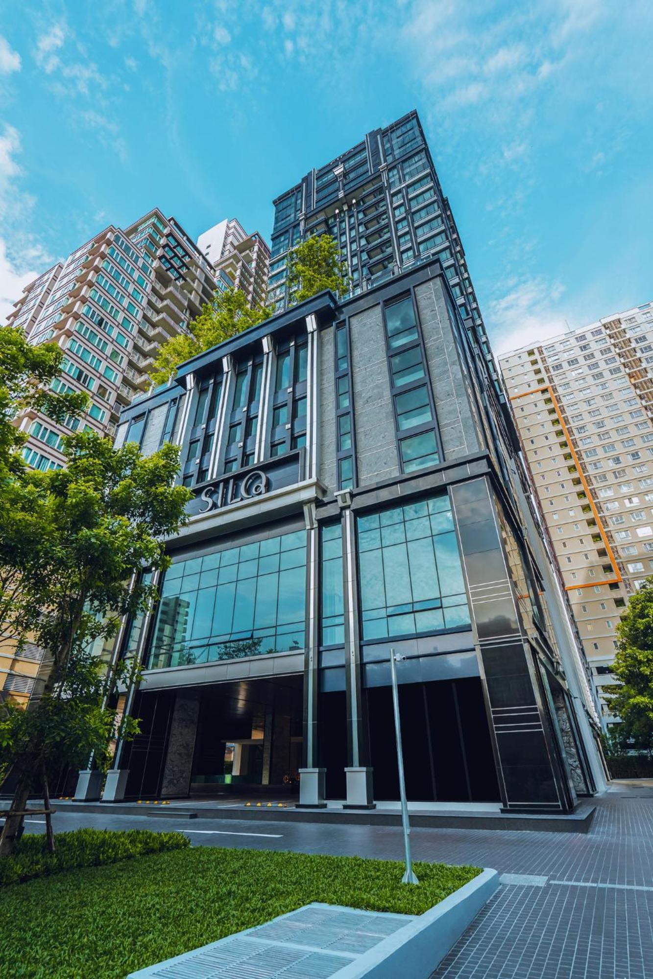 Silq Hotel & Residence, Managed By The Ascott Limited バンコク都 エクステリア 写真